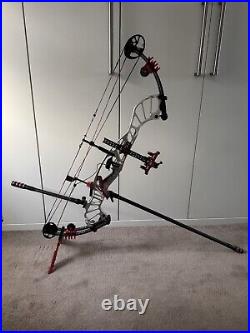 Hoyt Invicta 37 Svx Right Handed Compound Bow With Extensive Accessories