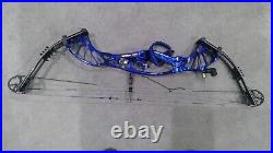 Hoyt Prevail SVX LH Compound Bow Metallic Blue full pack. (see description)