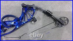 Hoyt Prevail SVX LH Compound Bow Metallic Blue full pack. (see description)