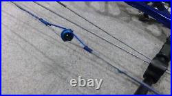 Hoyt Prevail SVX LH Compound Bow Metallic Blue full pack. (see description)