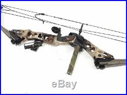 Hoyt Smoke Carbonite RH Compound Hunting Bow 70-80 LB, 28 Draw, 43 length USA