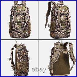 Hunting Backpack, Outdoor Hunting Daypack for Bow or Rifle with Rain Cover. G