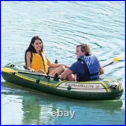 Intex Seahawk Inflatable Boat, green, 2-Person 236 x 114 x 41 cm