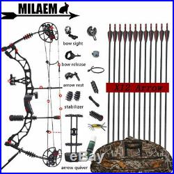 KAIMEI QIN 30-70lbs Compound Bow And Arrow Set Shooting Hunting(!) Accessories
