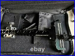 Kinetic Compound Bow 35-50lb complete kit, Spot Hogg rest, Mybo scope, case
