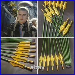 Legolas-Inspired Wooden Arrows Perfect for LOTR Themed Weddings and Birthdays
