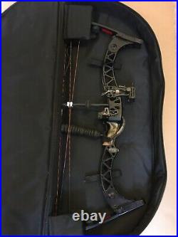 Limbsaver Compound Bow, Deadzone DZ-36, 40lb, Right Handed with case and extras