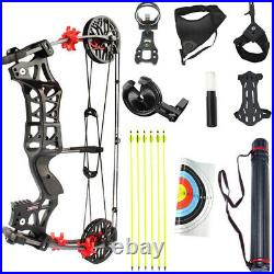 M109E New Compound Bow Set 30-60lbs Archery Sports Outdoor Hunting Bow & Arrow