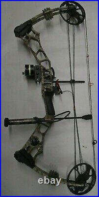 Mission by Mathews Hype DT Camo Compound Bow Package! RH 19-30 40-70lb