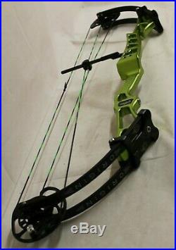 Mybo Archery Origin Compound Bow 50 lbs 27- 31 draw Right Hand Green