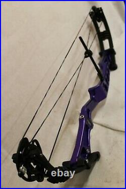 Mybo Archery Origin Compound Bow Purple Right Handed 60# lbs Draw Weight