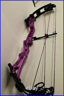 Mybo Archery Origin Compound Bow Vivid Violet Right Handed 35# lbs Draw 27 31