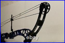 Mybo Edge Archery Compound Bow Blue Right Hand Draw 27.5 Weight 60 lbs