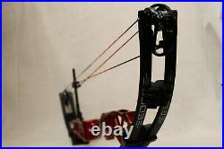 Mybo Edge Archery Compound Bow Red Left Hand Draw Length 28 Weight 50 lbs