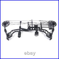 New 35-70lbs Compound Bow Set Carbon Arrows Hunting Bow Archery Sports Bow