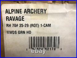 New Alpine Ravage Bow Right Hand 60-70lbs