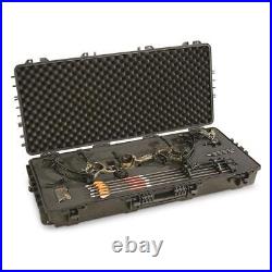 New Heavy Duty HQ ISSUE Rifle/Bow Carry Travel Case TSA Approved Black