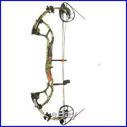New PSE Inertia Right Hand 24.5 30 Country Camo 60 lbs. Compound Bow