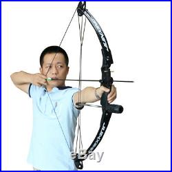 Outdoor Archery Hunting Black Adjustable Right Hand Compound Bow Target 30-40lbs