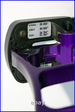 PRIME Logic CT9 Purple Compound Bow LH 50-60lb, 28.5 draw, Good Condition. UK
