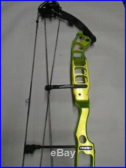 Prime One STX Lime Green Target Compound Bow! RH 29.5 50-60lb