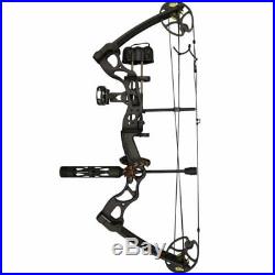 SAS 70 Lbs 30'' Compound Bow Travel Package with Arrows Hard Case Loaded