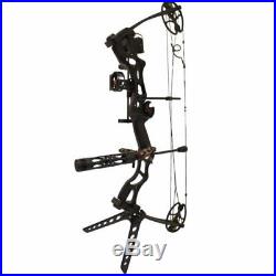 SAS 70 Lbs 30'' Compound Bow Travel Package with Arrows Hard Case Loaded