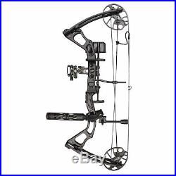 SAS Feud 25-70 Lbs Compound Bow Pro Package Fully Loaded Hunting Ready Combo