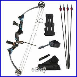 SAS Primal 35-50 lbs Target Compound Bow 40 1/2 ATA with Full Accessories