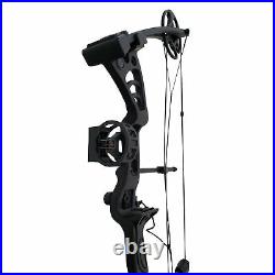 SAS Scorpii 55lbs Bow Kit with Arrow Rest, Sight, Release, and Arrows Black/Camo