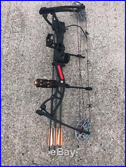 Stealth Hunter Compound Archery Set R/h 20-70 Lbs 17-31 Black