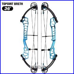 Topoint Archery Target Compound Bow 40 50 60lbs RH LH Shooting Sports BRETH 36