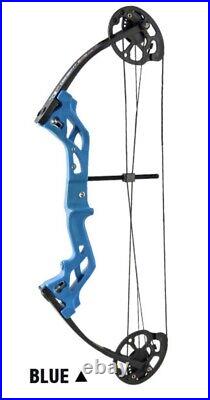 Topoint M3 Compound Bow. Full Package. 10-30lb Draw. Free P&P. BLUE RH