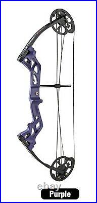 Topoint M3 Youth Compound Bow. Full Package. 10-30lb Draw. Free P&P. PURPLE RH