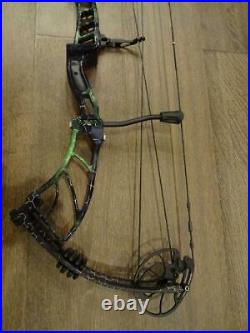 Xpedition Archery Perfexion 2017 Compound Bow RH 65lb Decon Green Used